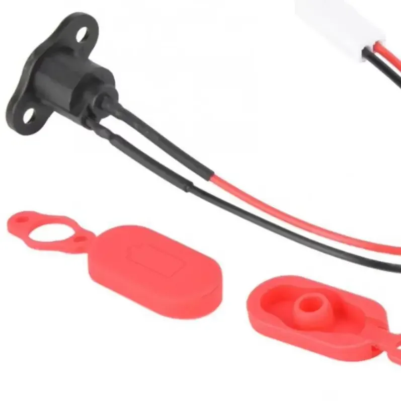 Outdoor Use Daily Commuting 6*5*4cm Scooter Accessories Flexible Charging Connector Solution Long-lasting Protection