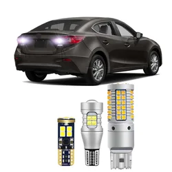 For Mazda 3 sedan 2014 2015 2016 2017 2018 LED Bulbs Rear Exterior Turn Signal Backup Interior Tail Light Bulbs Canbus