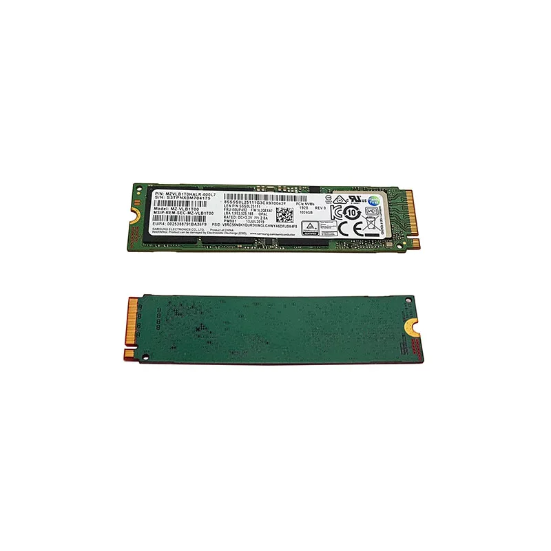 

00UP492 Для Samsung PM981 MZ-VLB1T00 SSD 1024 ГБ M.2 2280 PCIe Gen3.0 x4 NVMe