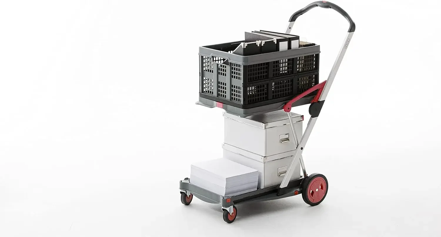 CLAX® The Original | Made in Germany | Multi use Functional Collapsible Carts | Mobile Folding Trolley