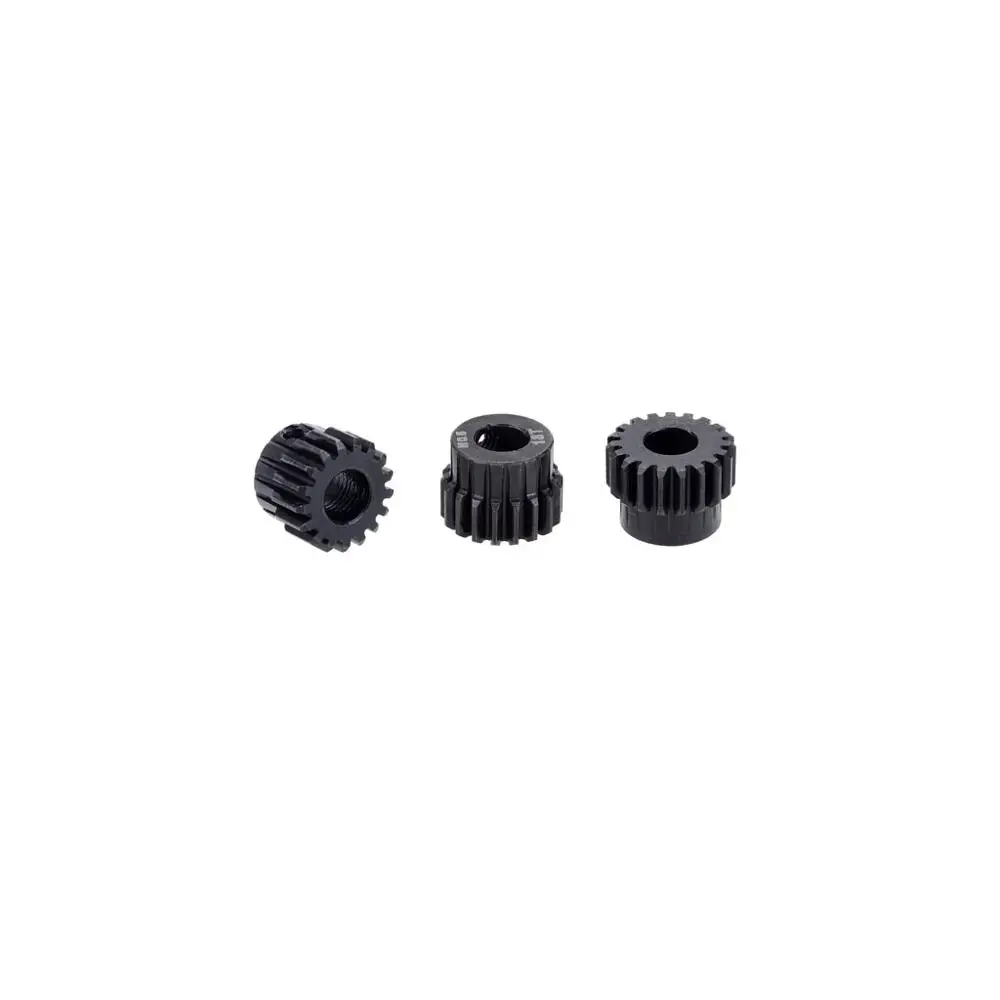 DSPOWER M0.6 5.0mm 17T 18T 19T 20T 21T 22T 23T 24T 25T 26T 27T 28T Set di ingranaggi motore pignone in acciaio per auto RC 1/8