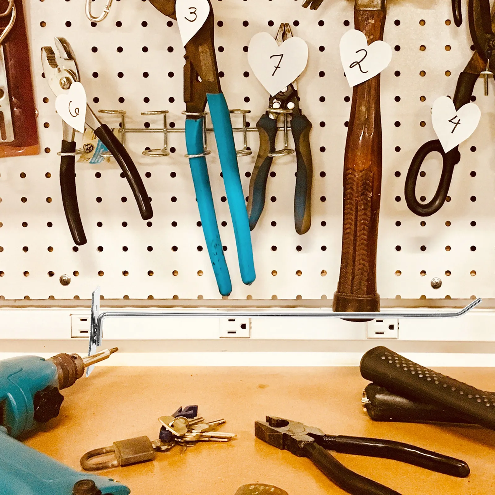 2Pcs Heavy-Duty Iron Pegboard - Workshop Tools Store review and price