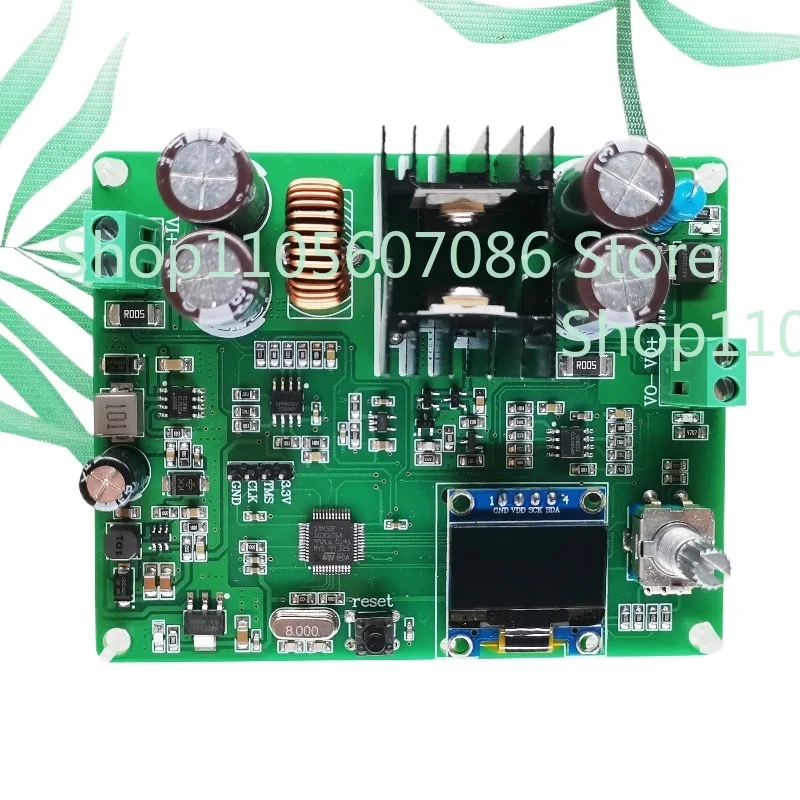 Applicable To Solar MPPT Charging Board STM32 Numerical Control Boost Lithium Battery Charging Module 8V-55V Input