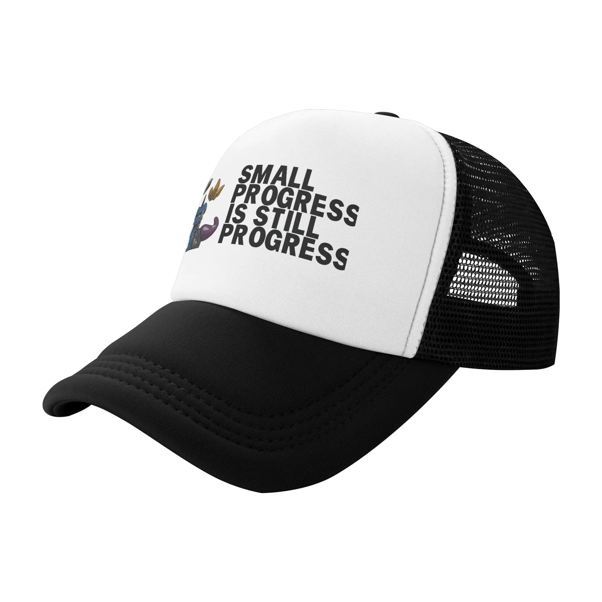 Depressos Progress  Mesh Baseball Cap Unisex Sport Trucker Hat  Hats Adjustable Snapback Caps Sports Cap Summer Trucker Hat