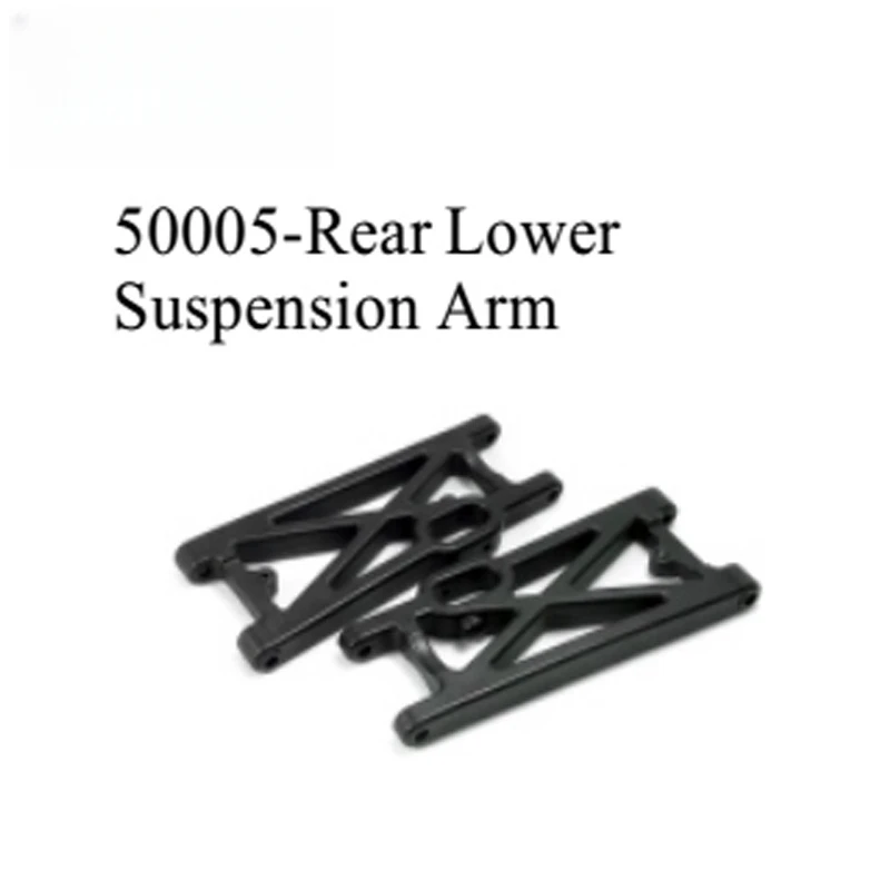 RC CAR SPARE PARTS ACCESSORIES RC CAR FRONT REAR LOWER SUSPENSION ARMS FOR HSP 1/5 GAS RC TRUCK 94050 (PART NO. 50004, 50005)