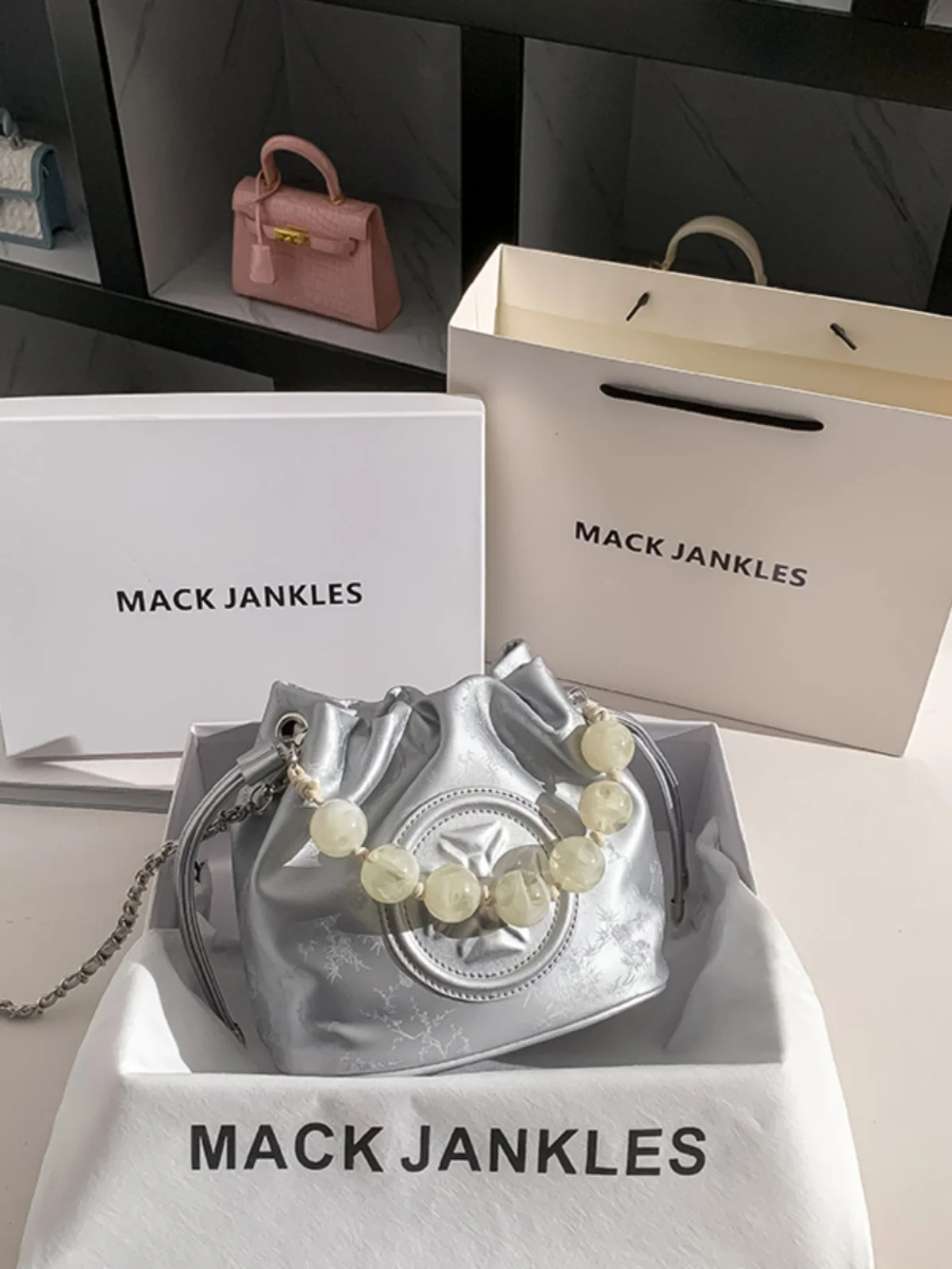 

Ma Jankles Hong Kong Genuine Leather Buet Bag Faionable New Chinese Sle Crossbody Bag Soft Handbag Pure Color