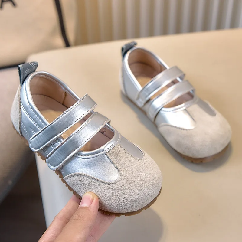 

Flats children Sports Shoes Fashion Sneakers Girls Casual Shallow Loafers Shoes 2025 Autumn Walking Shoes