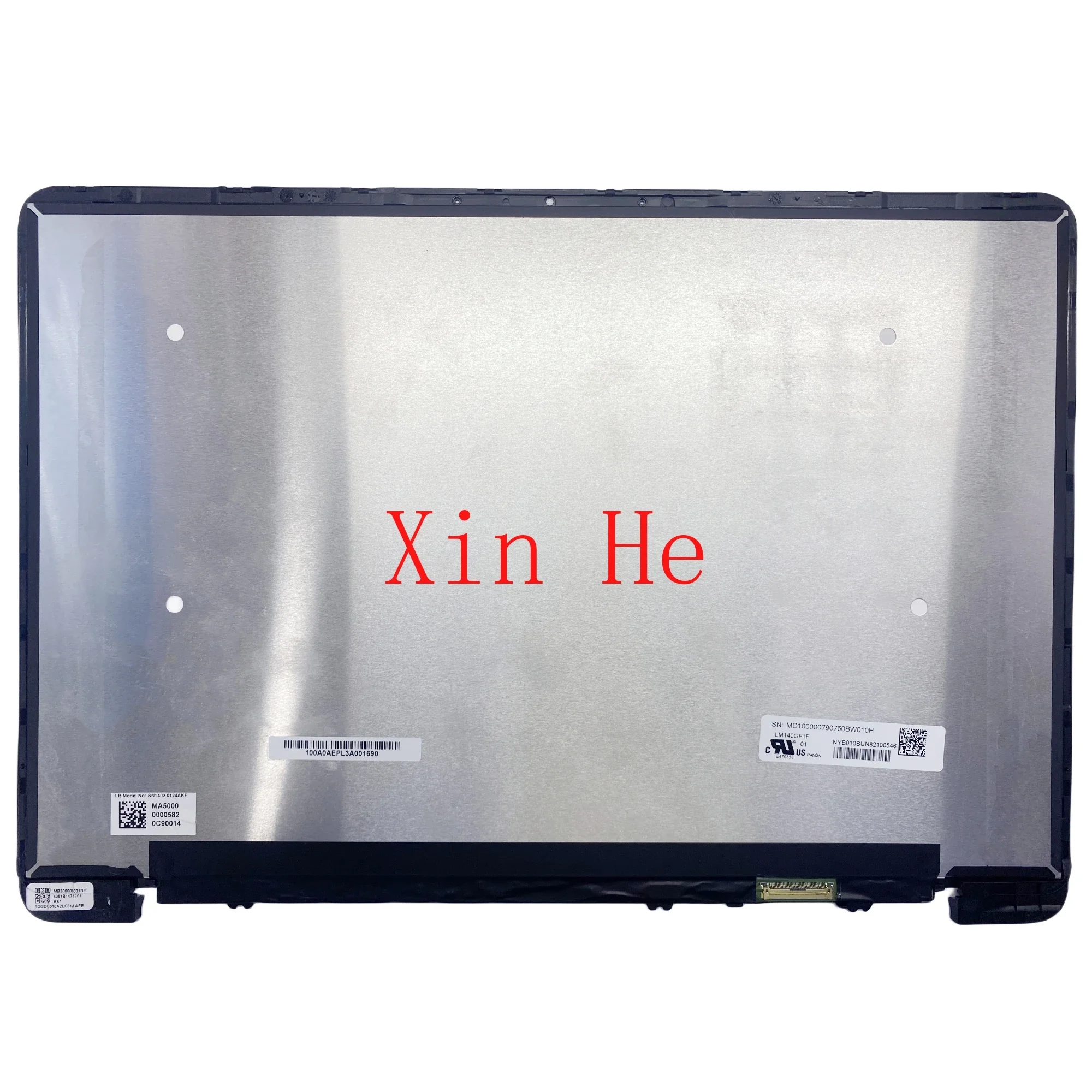 LM140GF1F01 14.0'' Laptop LCD Screen Display Glass Assembly For Xiaomi Pro X14 With Frame Non-Touch 2560*1600 120Hz