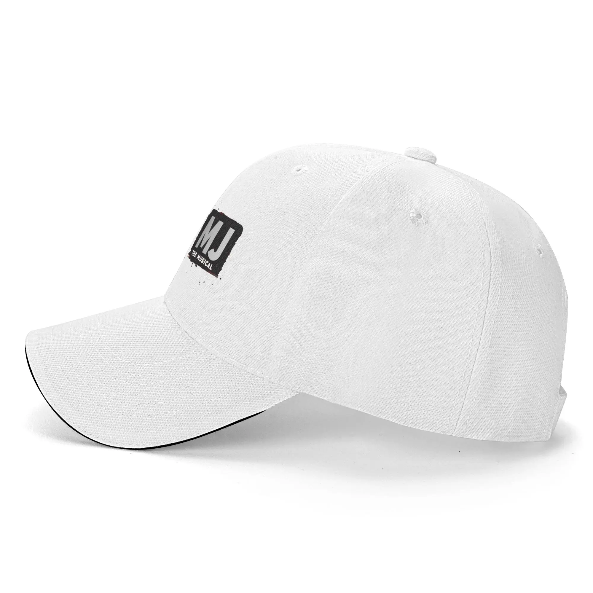 MJ king of pop  The Musical Moonwalk Tribute Iconic Silhouette Sandwich Hats Men Hat Sports Cap Adjustable Baseball Cap Autumn