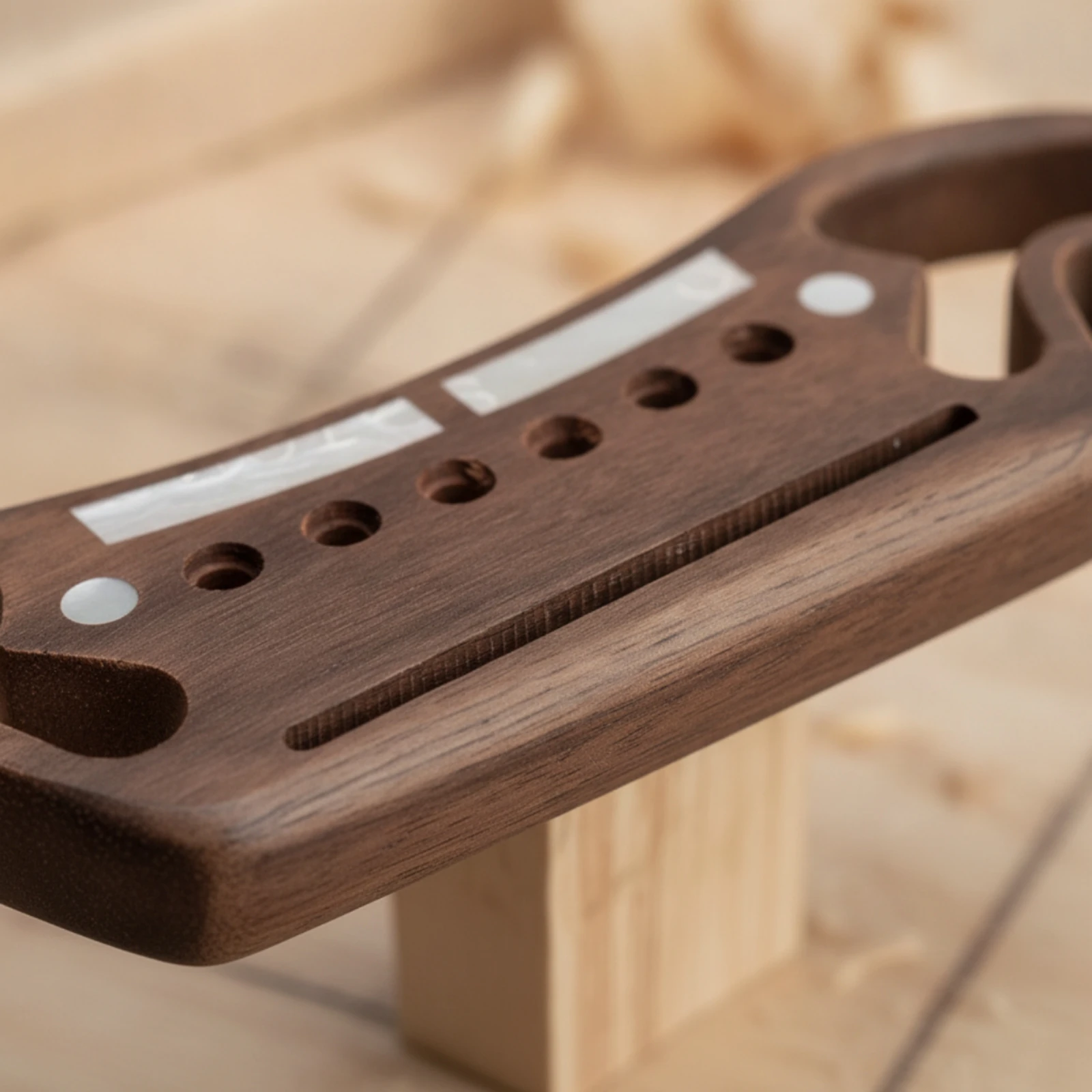 Selle de pont de guitare acoustique pré-découpée et sculptée pour guitaristes