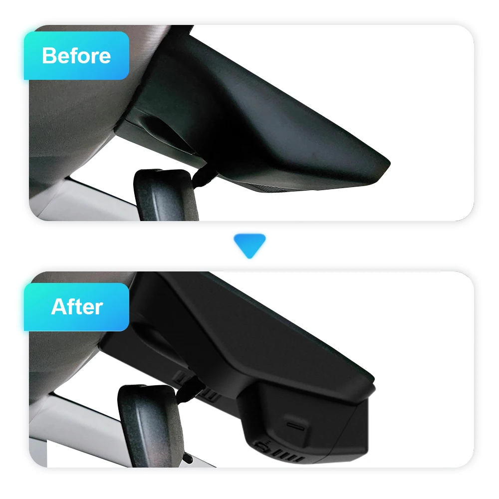 كاميرا سيارة لسيارة Hyundai i30/i30N 2018 - 2024، لسيارة Hyundai Staria 2021-2025، ARB 4K 2160P OEM Style WIFI APP Connect Dashcam #4