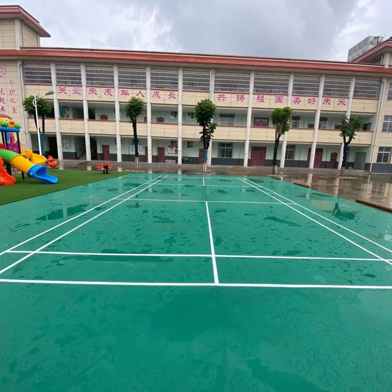 

Beable Outdoor Use 5.0mm Thickness PVC Sports Flooring For School Institutional Stadium Badminton Volleyball Tennis Court