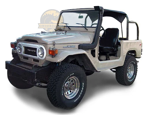Snorkel, LLDPE Air Intake for Toyota Land Cruiser 40, Toyota LC40, 4x4 Off-Road Accessories, Engine Protection - view 2