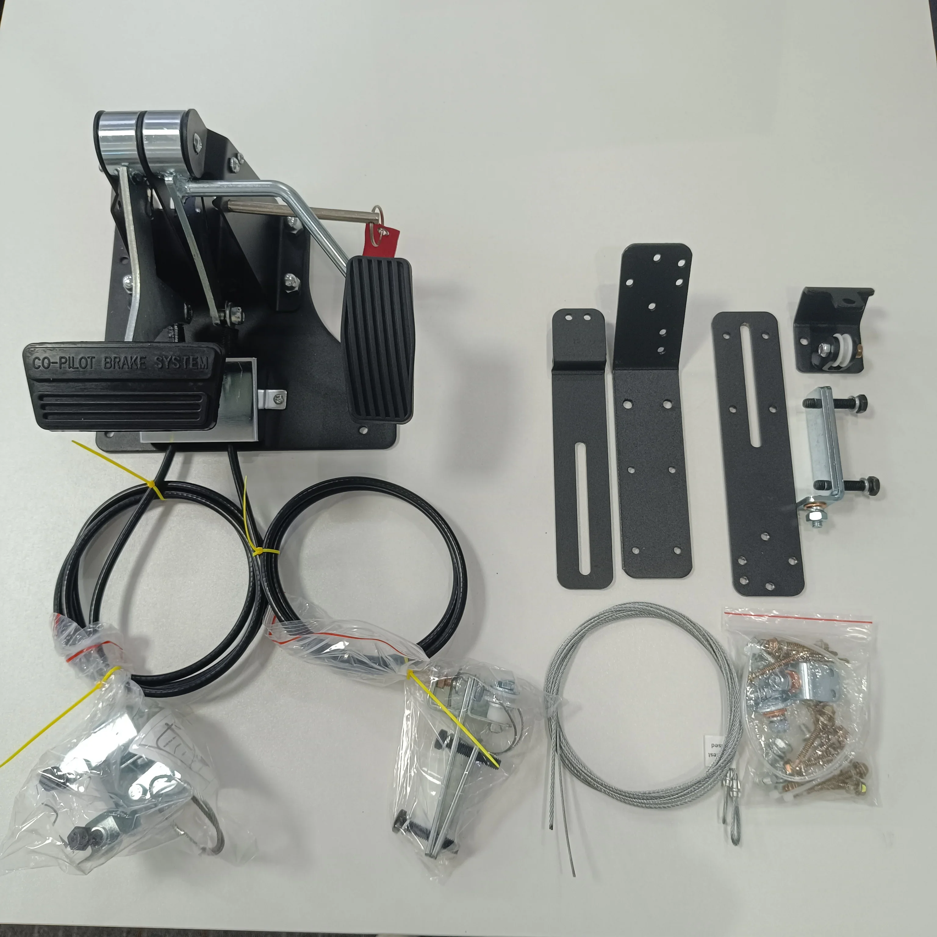 Instructors Passenger Side Dual Brake and Controls System Pedal for Driving School Driver Training