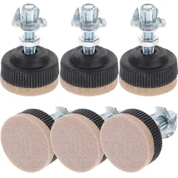 Pies ajustables para muebles, silla niveladora de alta resistencia, almohadillas niveladoras para pies, patas de escritorio