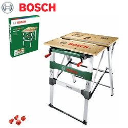 BOSCH-banco de trabajo de carpintería PWB600, muebles para el hogar, jardín, bricolaje, multifuncional, Plegable, portátil, mesa de Panel de Control de elevación