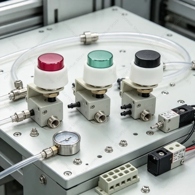 Original  S-MC VM1000 Micro Mechanical Valve, VM1000-4NU/4N-00 01 02 08 32R 32G 32B Pneumatic Control Valve