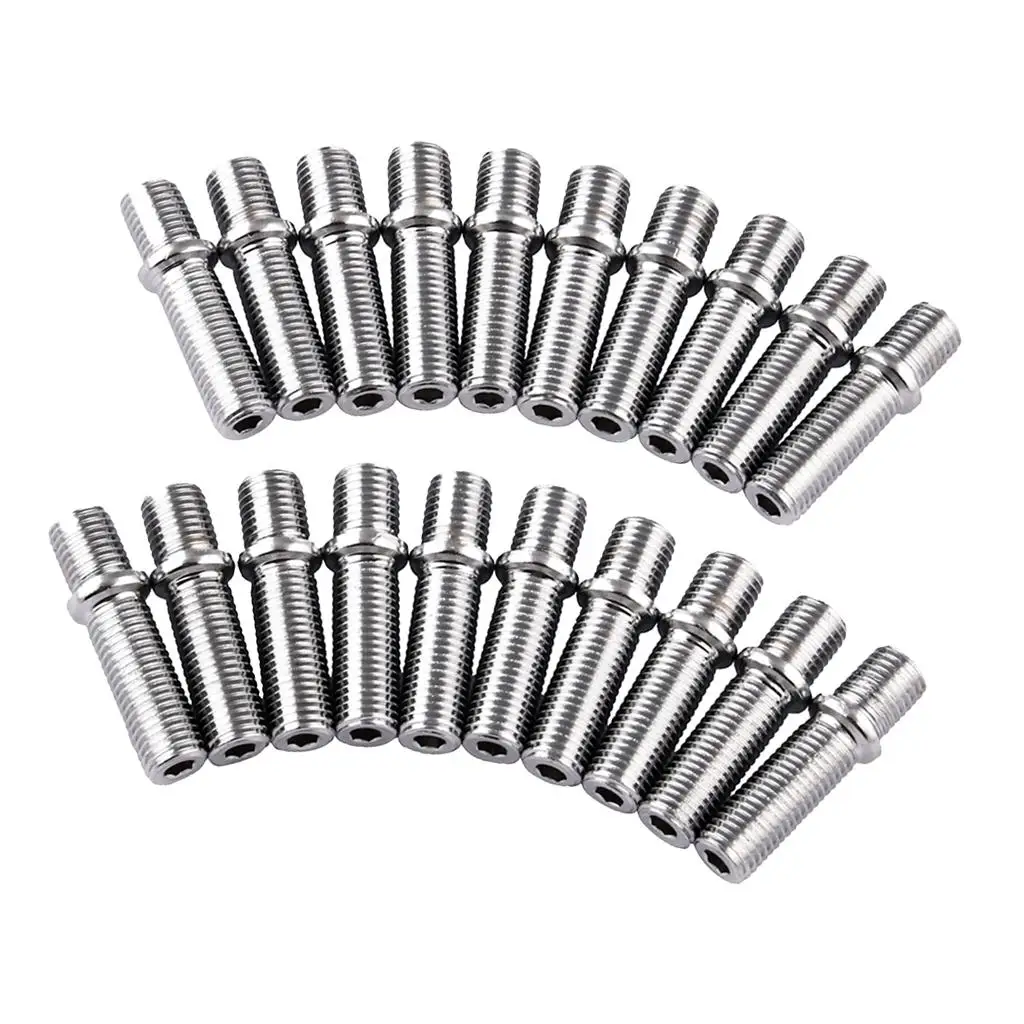 

2012x1.5-M12x1.5 5cm Extended Car Wheel Stud Conversion Screw Kit