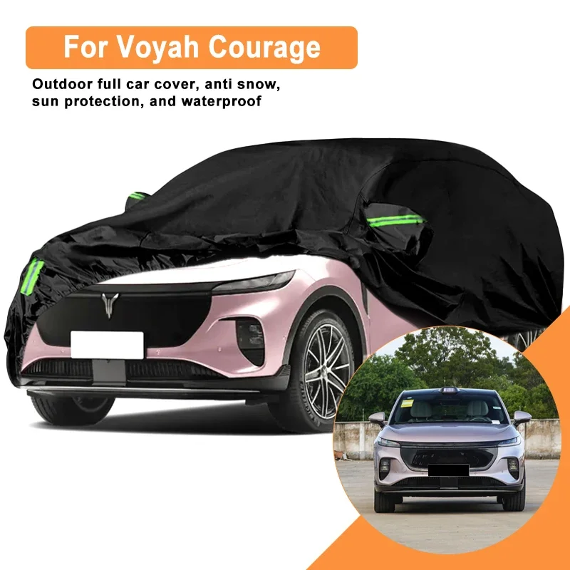 

For Voyah Courage Car Full Cover - Outdoor Waterproof Snowproof Sunshade, Winter & Summer All Weather Auto Protection Accessory