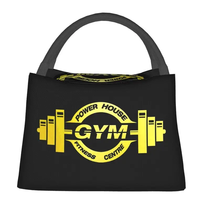 Custom Gym Lunch Boxes Women Bodybuilding Fitness Muscle Thermal Cooler Food Insulated Lunch Bag Travel Work Pinic Container