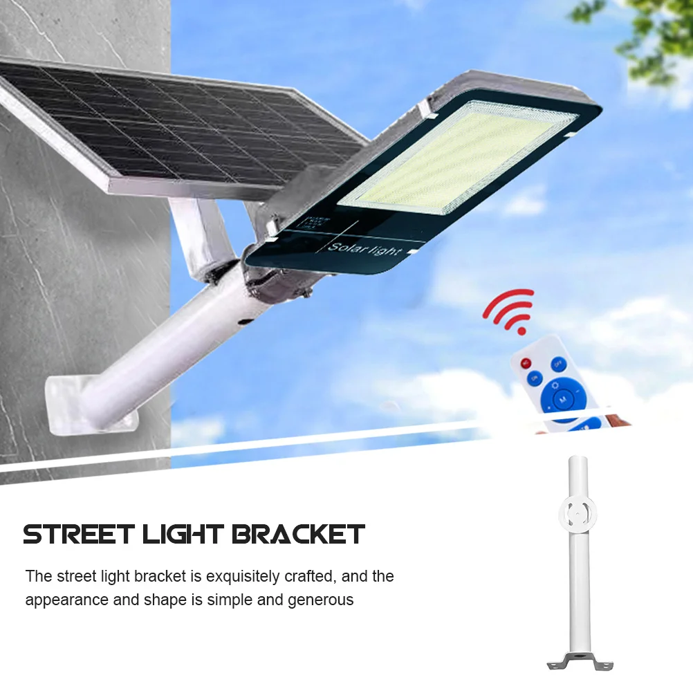 

1Set Street Light Arm Bracket Metal Material Simple Generous Appearance Wide Application Outdoor Use Street Light Pole