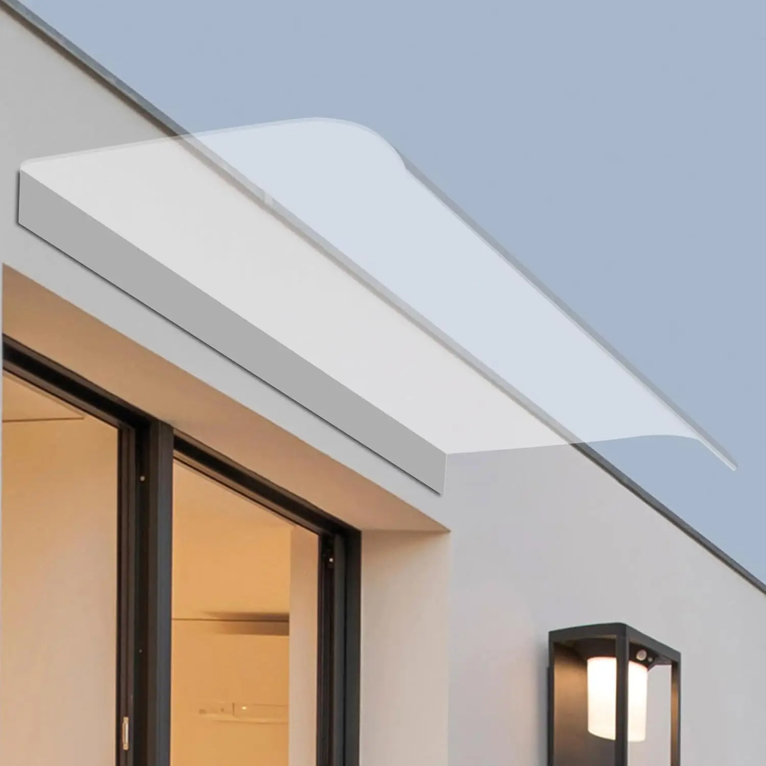 

Навес-тент (19.7" x 31.5") для окон и дверей, прозрачный защитный тент от дождя, для передних и задних дверей, окон