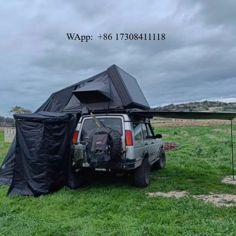 

Modern Car Roof Tent Camping Light Weight Vehicle Auto Camp Outdoor 4 6 Person Aluminum 4x4 Car Roof Top Tent for Camping