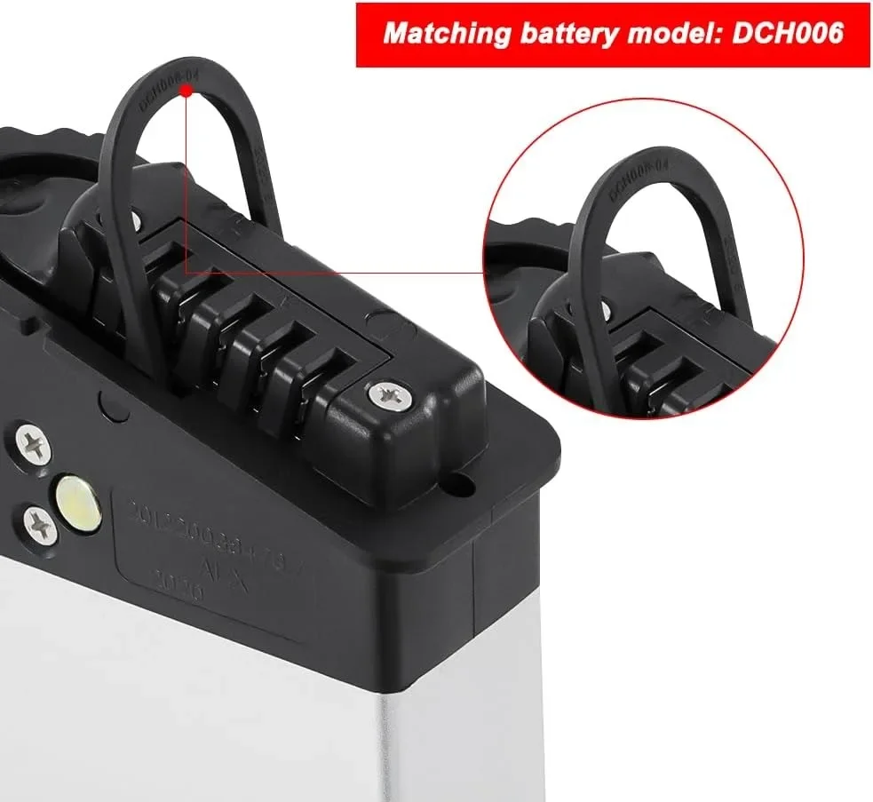 E-Bike Akku 48V 10,4Ah 12,8Ah 14Ah Faltbarer Eingebauter Elektrofahrrad-Akku für Lafly X3 X5 Samebike LO26 20LVXD JINGHMA R7 R5 DCH 006 – Detail 1