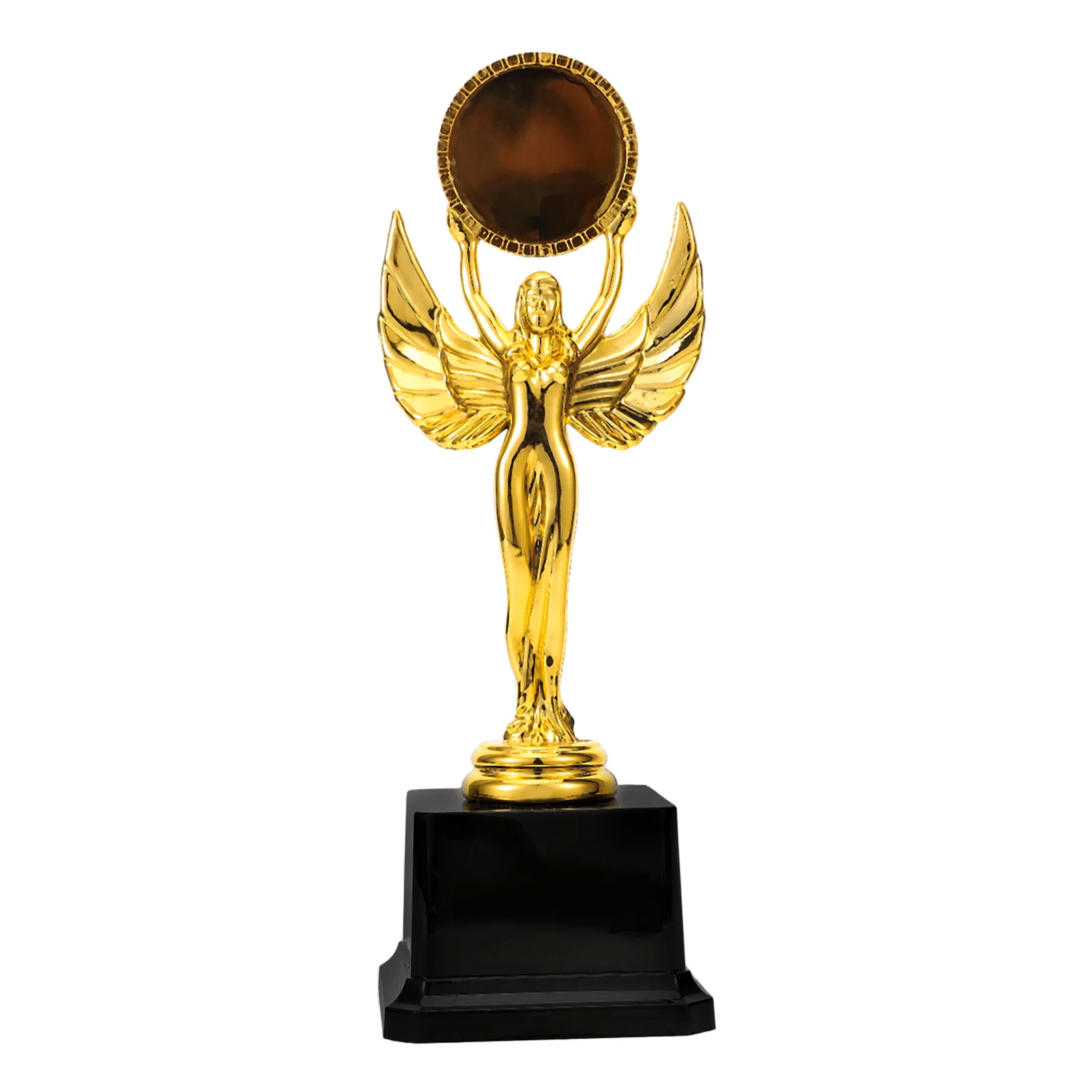 

Dance Trophy Small Golden Plastic Award for Students Mini Ceremony Creative Shaped Trophy Decor Kids Ballet Angel Longevity DIY