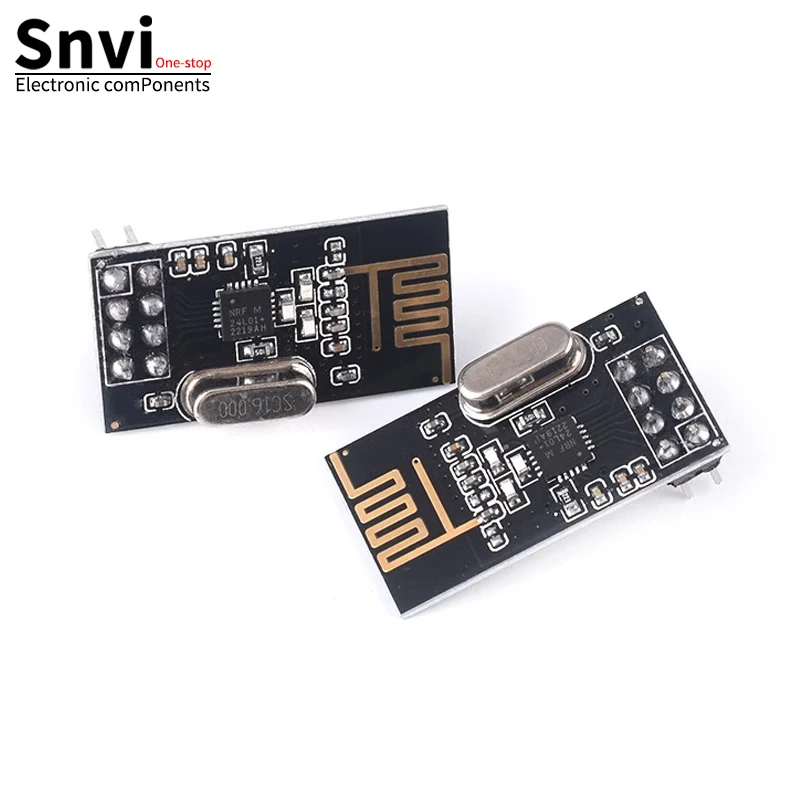 Snvi transceptor sem fio nrf24l01 + módulo de antena 2.4ghz para placa adaptadora de soquete de microcontrole para arduino