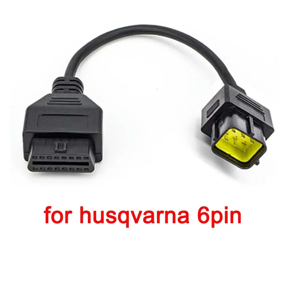 Motorcycle OBD2 For Ymaha motorboat 3pin /Benalli 6pin /CFMoto 3PIN /Husqvarna 6pin/Housing 4pin OBD2 K CAN Jumper Extend Cable