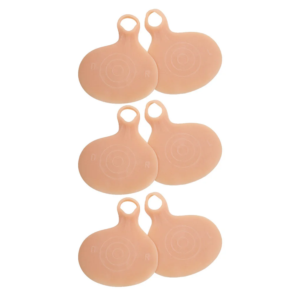 3 pares de almohadillas metatarsianas para los pies, cojines para el antepié, zapatos de tacón alto, soporte para aliviar el dolor, insertos de plantilla antideslizantes transpirables