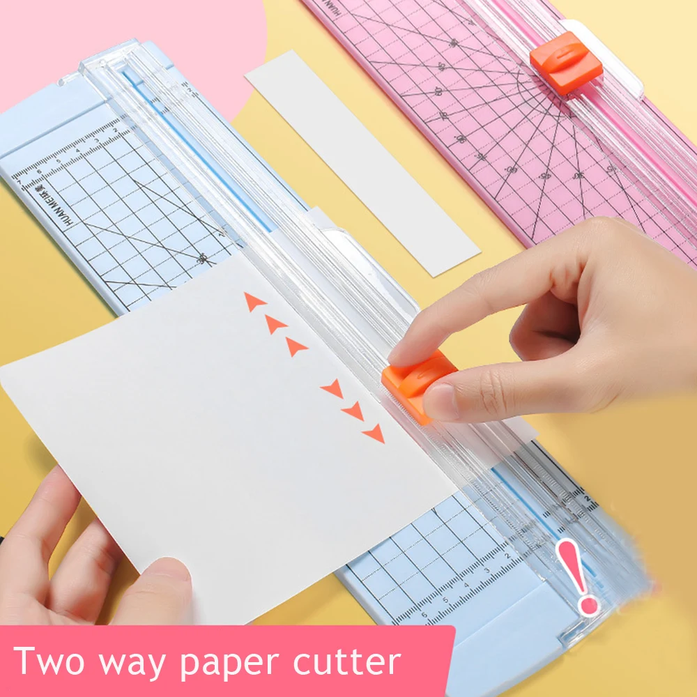 Office A4 Paper Cutting Guillotine Paper Cutter with Pull-out Ruler Automatic Security Safe Guard for Coupon Craft Paper Machine
