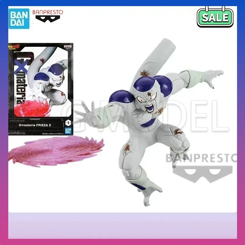 В наличии Bandai Original Banpresto Аниме Dragon Ball Z G × Materia Frieza ПВХ Фигурка Коллекционная модель игрушки