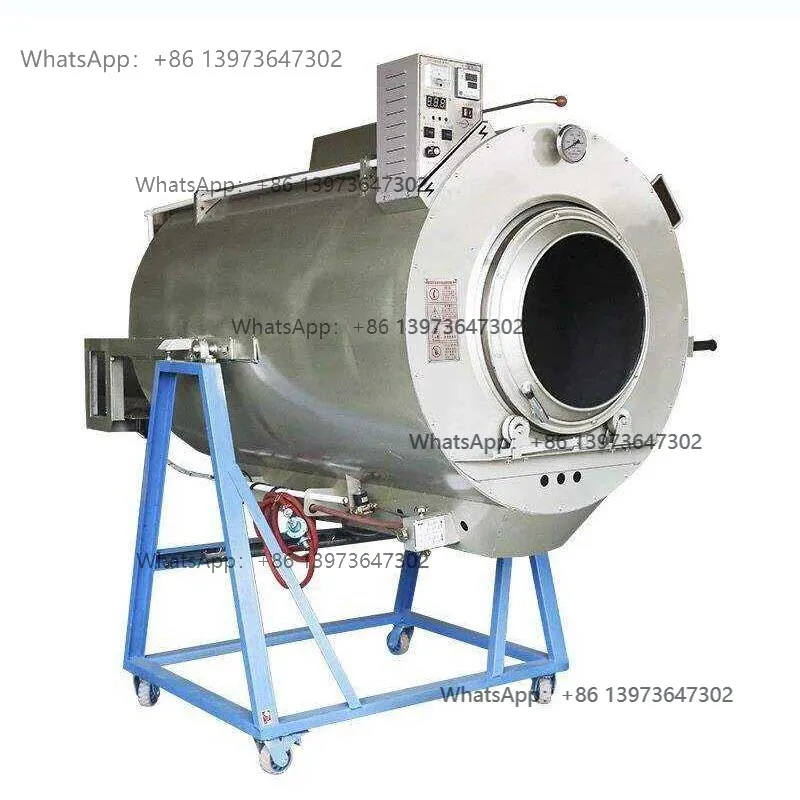 Automatic Small Liquefied Frying Machine Fixation Machine Panning Machine