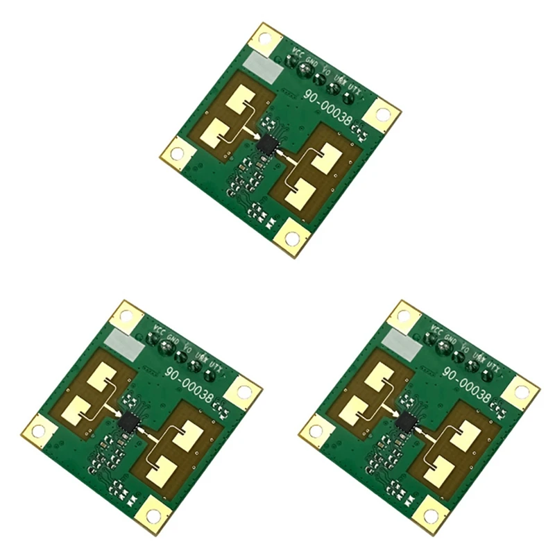 3X 24Ghz Human Presence Sensor Module TTL Serial Communication LD1115H Micro-Motion Detection