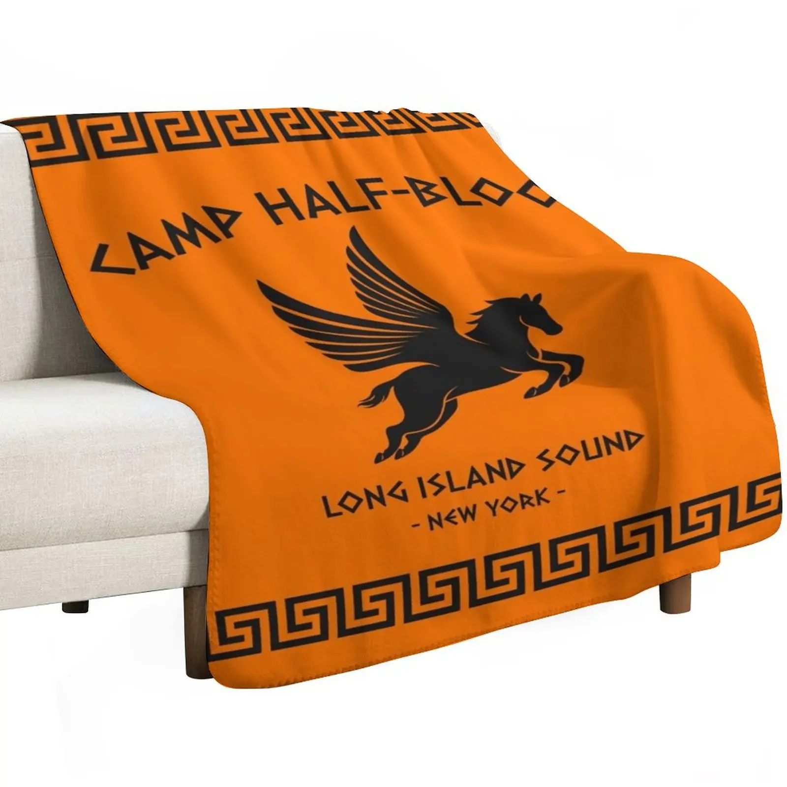 Camp Half-Blood Throw Blanket Sofas Beautifuls For Baby warm winter Soft Softest Blankets