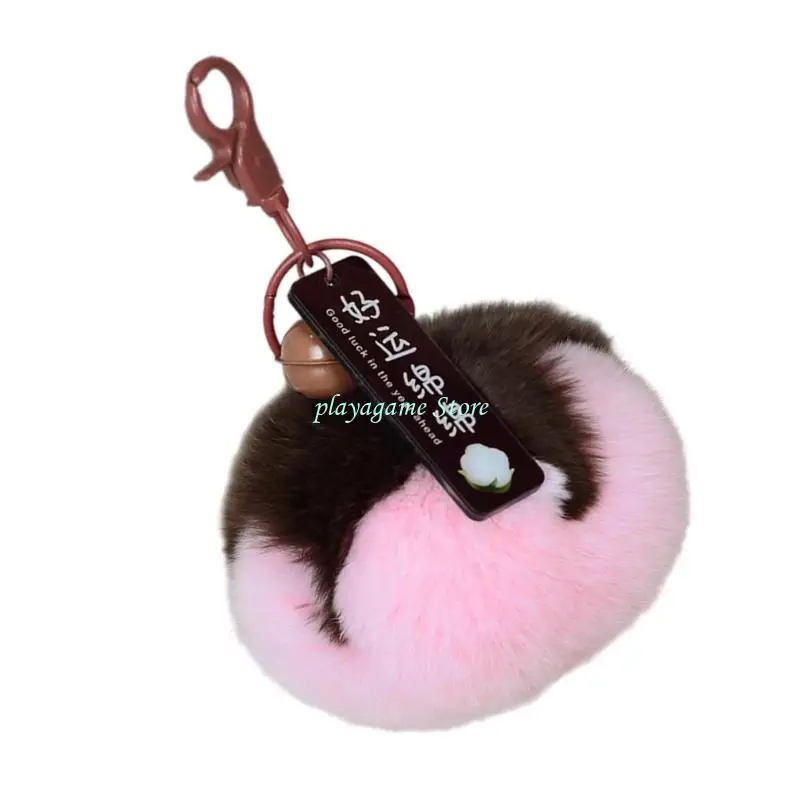 Y88a Cosy Cosy Rabbit Hair Inspired Halter Vielseitiger Gebrauch als Telefonzauber oder Pack -Dekore