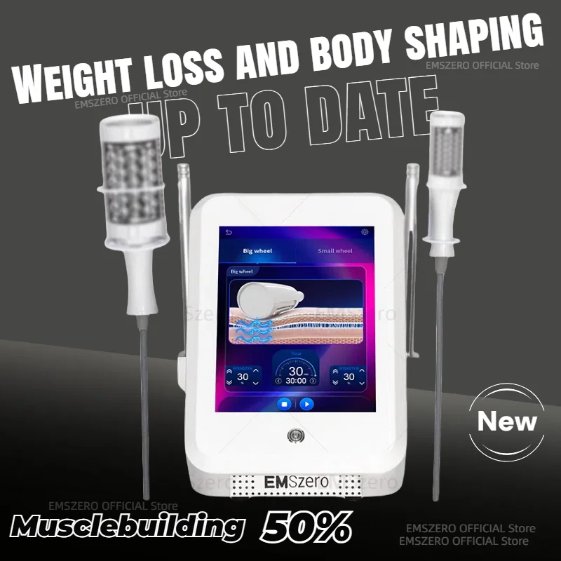 15 Tesla EMSZERO+Roller RF EMS Body Stimulator Muscle Machine Slimming EMSZERO Salon Machine