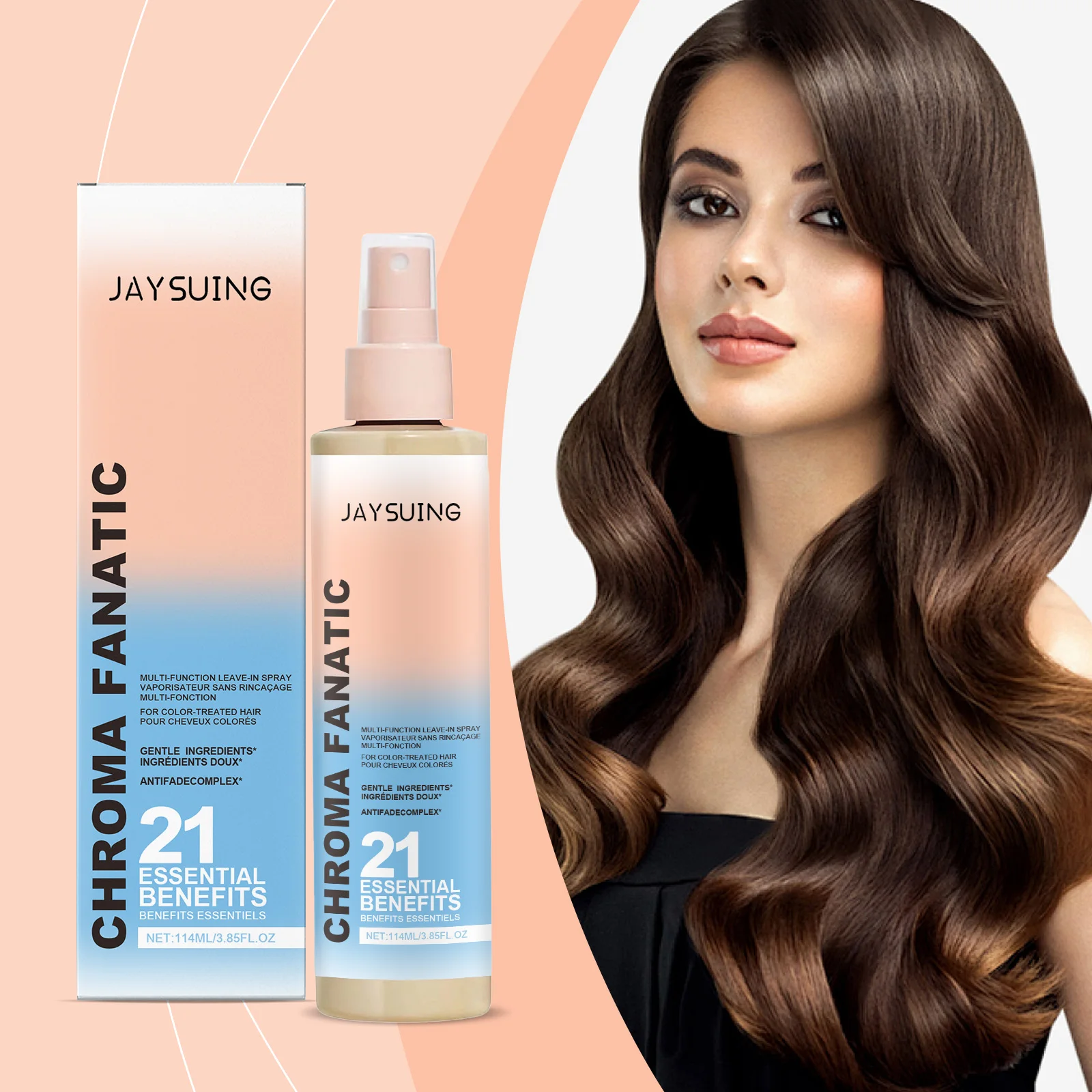 Moisturizing Spray for Hair Scalp Treatment Smoothing Straighten Shiny Repair Hot Dyeing Damaged Frizzy Hair Care Essential Oil