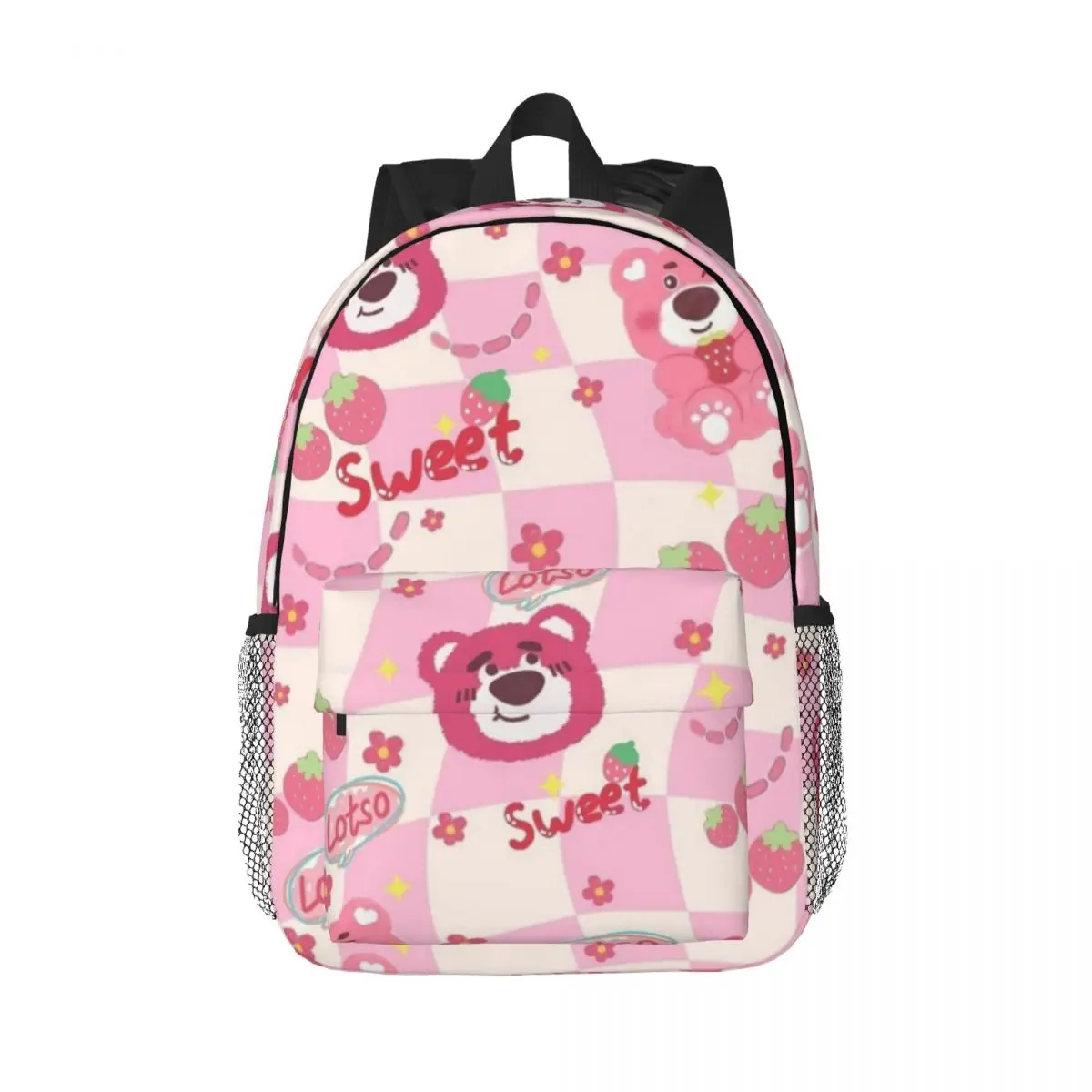 Lotso-mochila leve impermeável para meninos e meninas, grande capacidade, estudante, 15 Polegada