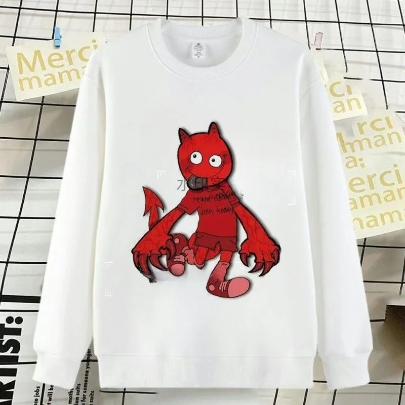 Lente Herfst ROBLOX Pop Kleine en Middelgrote Kinderkleding Ronde Hals Hoodie Kind Lange Mouw Katoenen Baby Top voor Mannen Vrouwen