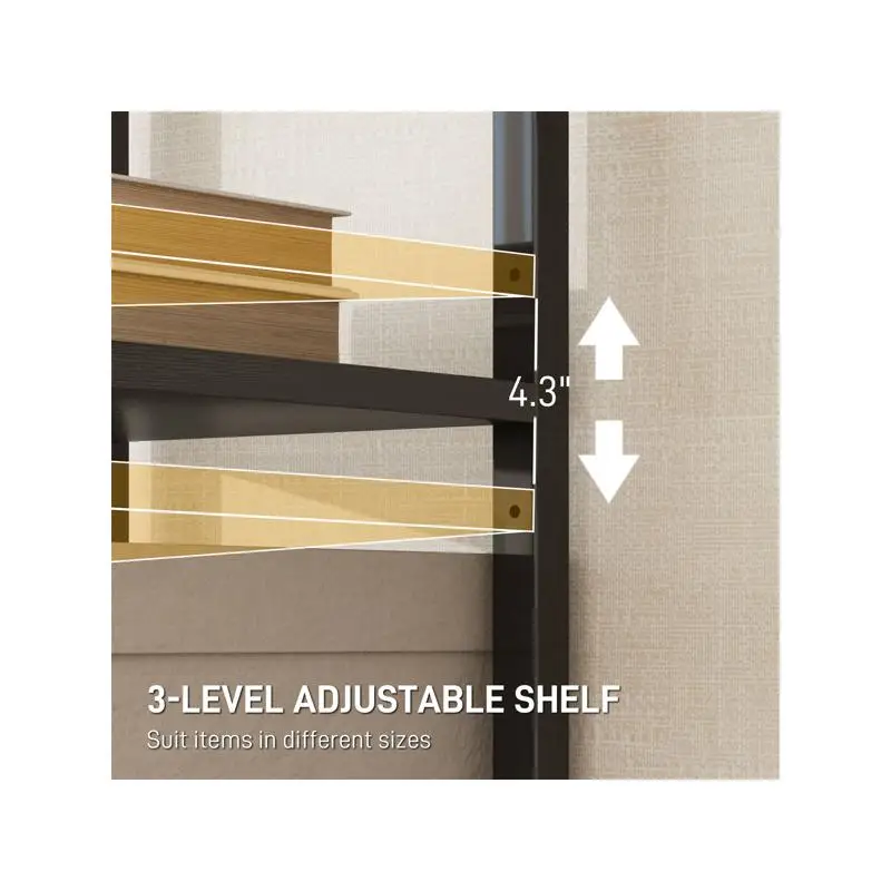 Office Writing Desk - Computer Desk with Ample Workspace and Modern Design for Home or Office