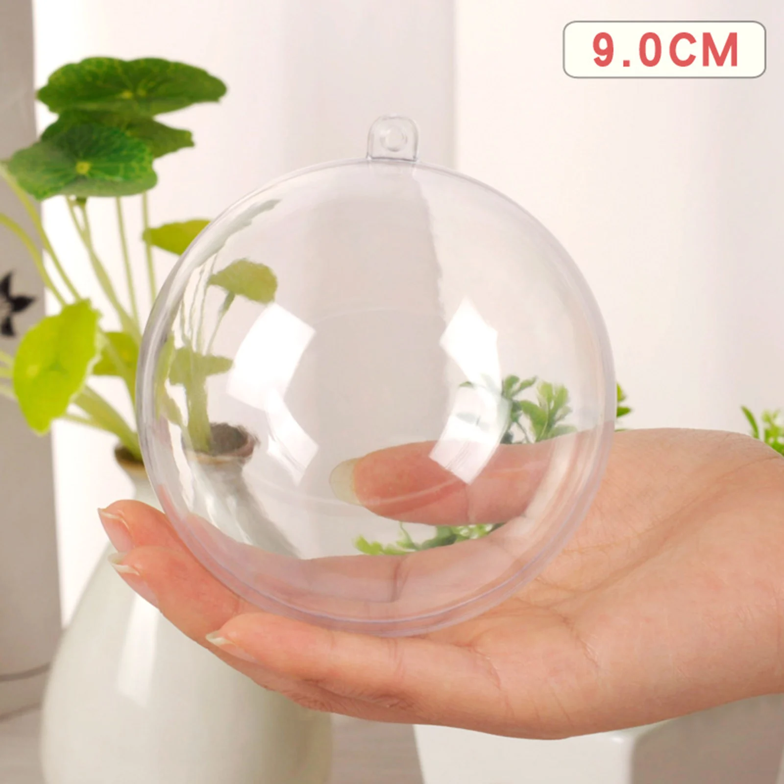 Transparent Plastic Acrylic Ball DIY Bouquet Decorative Ball Candy Box Suitable for Hanging Ornaments