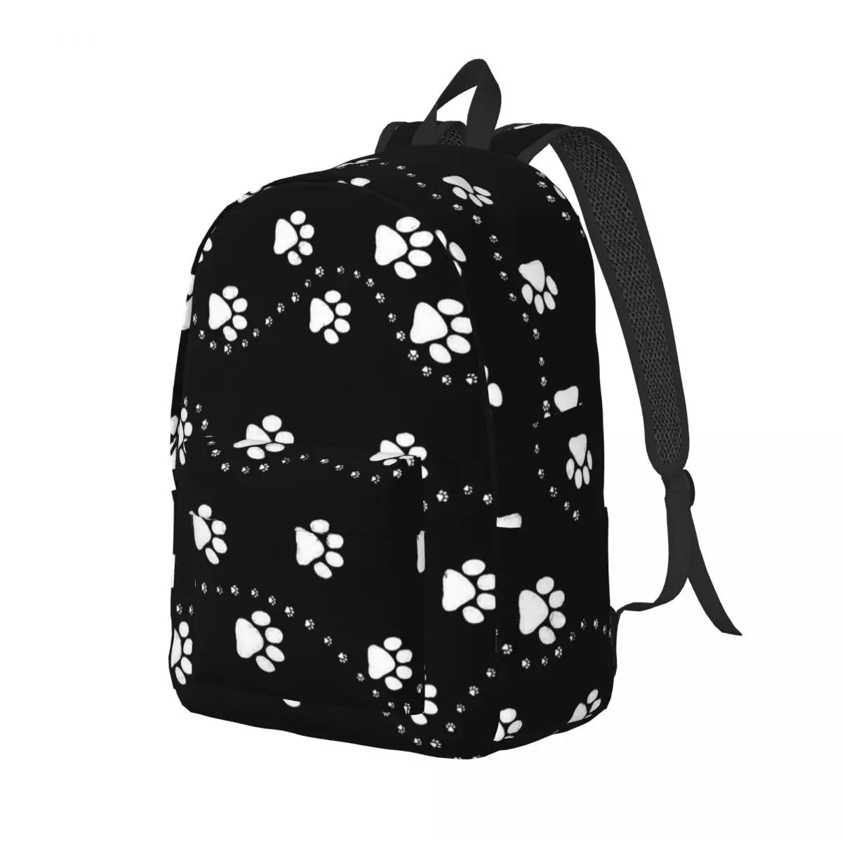 Dog Paws Paw School Bookbag para Adolescentes, Mochila Animal Bonito, Elementary High College Travel