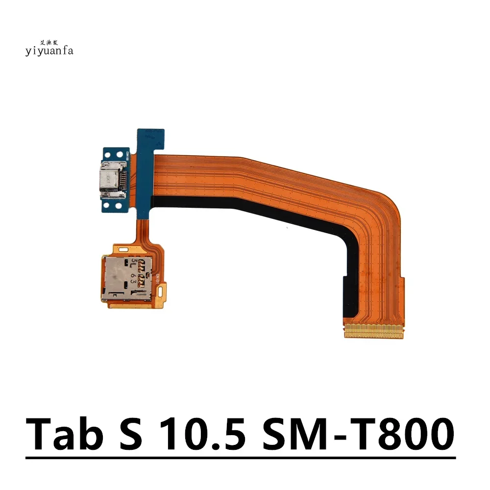 For Samsung Galaxy Tab S 10.5 SM-T800 T801 T805 Micro USB Charge Charging Port Dock with SD Connector Flex Cable