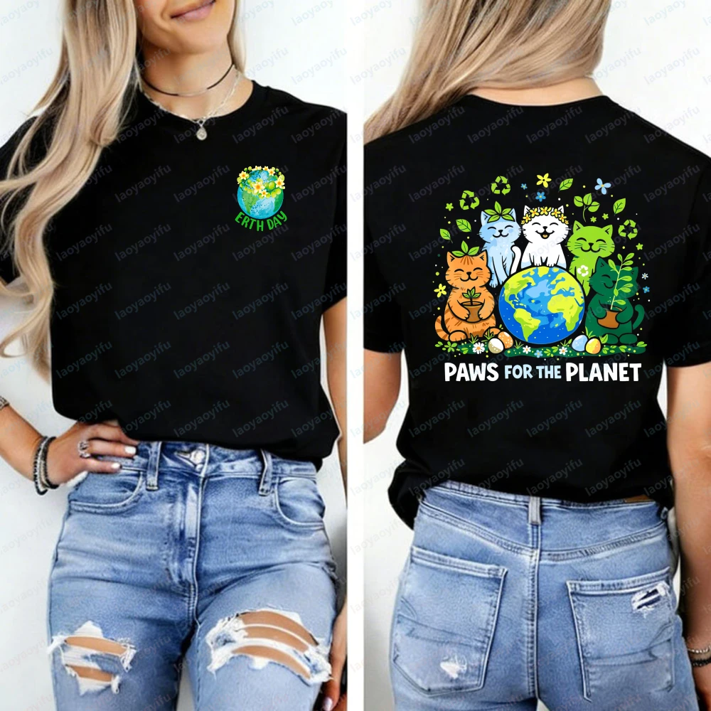 

Earth Day Sweatshirt Animal Lover Tee Save The Planet Shirt Environment Awareness Sweatshirt Happy Earth Day Gift Nature Lover