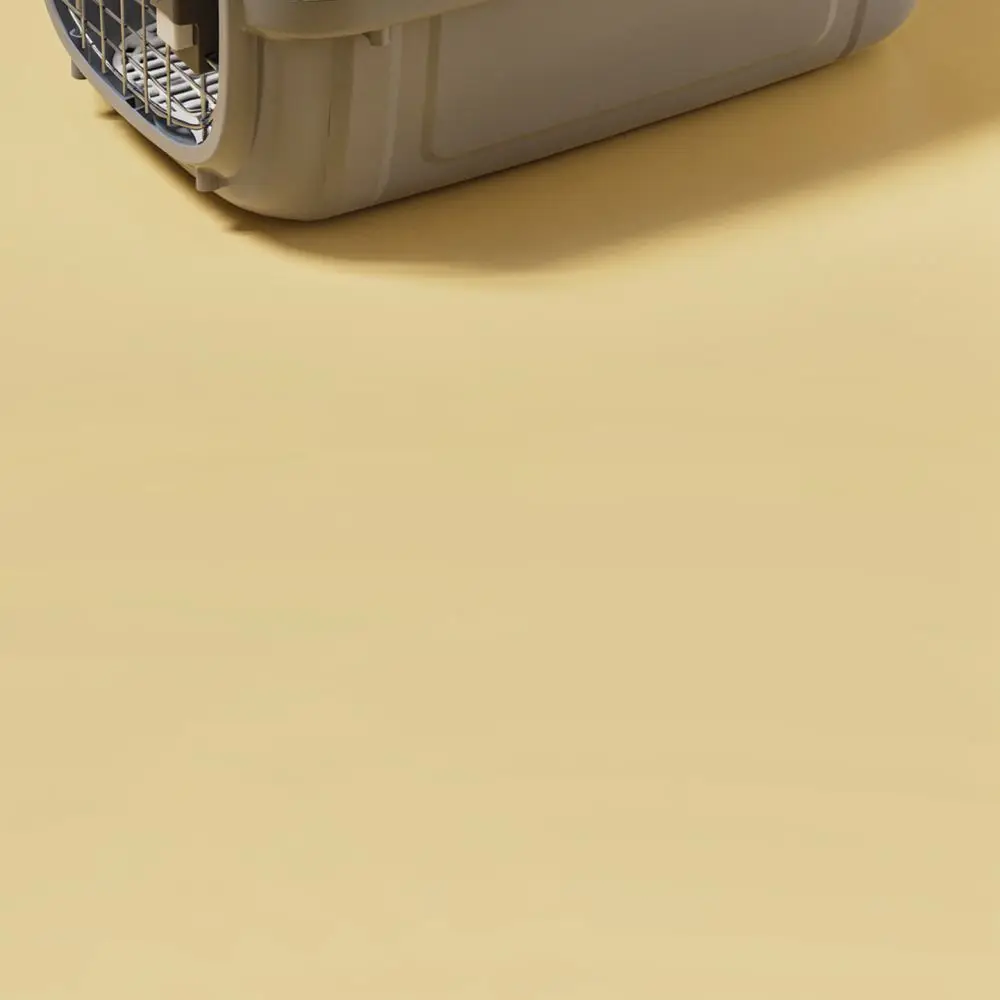 Pet Carrier Airline Approved Travel Kennel Portable Hard Dog Cat Crate Ventilated Breathable Transport Box