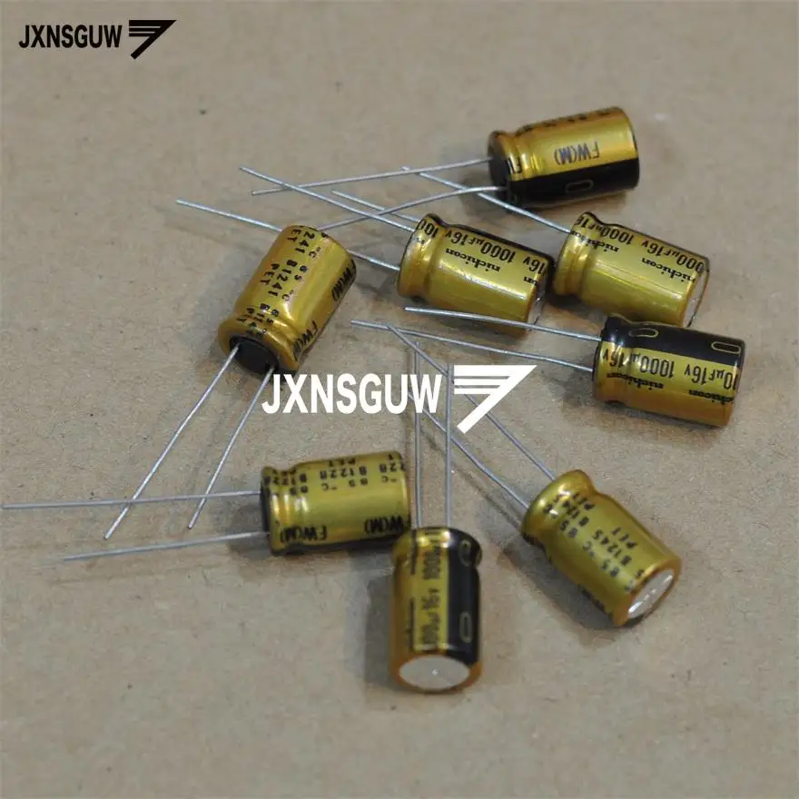 

20PCS/lot original japan Nichicon FW 16V1000UF 16X10MM Aluminum electrolytic capacitor 85c 1000UF 16V Free Shipping