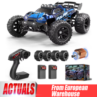 Cirmine 14322 The 1/14 All Terrain RC Cars for Adults & Boys, 4WD Off-Road RC Truck in High-Speed 40 KM/H 2 Batteries and Tires